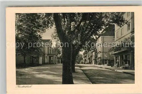 AK / Ansichtskarte Freudenstadt Lauterbadstrasse mit Kurtheater Freudenstadt