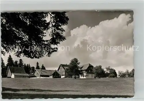 AK / Ansichtskarte Zwieselberg_Freudenstadt Schwarzwaldgasthof Auerhahn Kurort Schwarzwald Zwieselberg_Freudenstadt