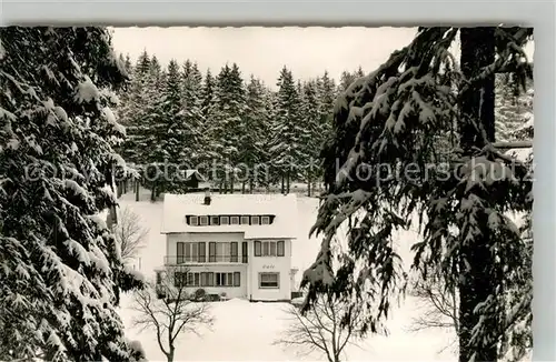 AK / Ansichtskarte Kniebis_Freudenstadt Milchbar Cafe Winterimpressionen Schwarzwald Kniebis_Freudenstadt