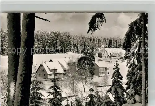 AK / Ansichtskarte Kniebis_Freudenstadt Milchbar Cafe Winterimpressionen Schwarzwald Kniebis_Freudenstadt