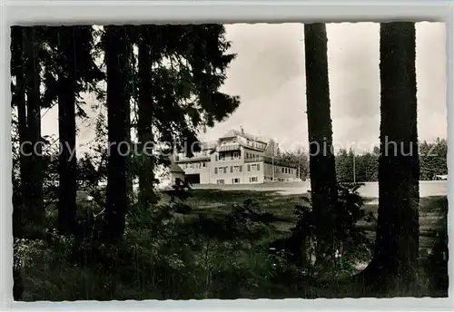 AK / Ansichtskarte Kniebis_Freudenstadt Luftkurheim Waldesruhe Kurort Schwarzwald Kniebis_Freudenstadt