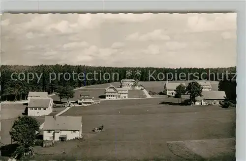 AK / Ansichtskarte Kniebis_Freudenstadt Teilansicht Luftkurort im Schwarzwald Kniebis_Freudenstadt