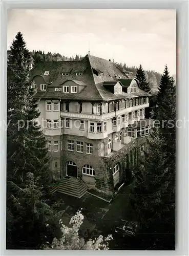AK / Ansichtskarte Freudenstadt Kurhaus Teuchelwald Kurort im Schwarzwald Freudenstadt