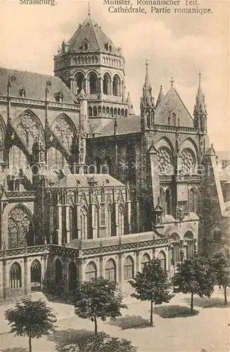 AK / Ansichtskarte Strassburg_Elsass M?nster Cathedrale Strassburg Elsass