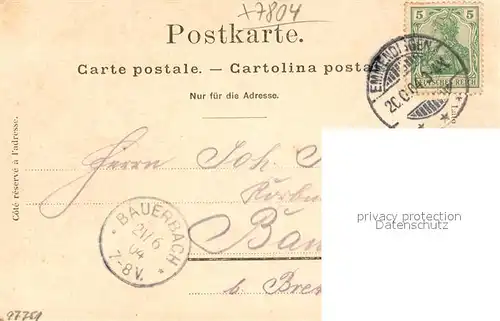 AK / Ansichtskarte Emmendingen Kuranstalt Glotterbad Emmendingen