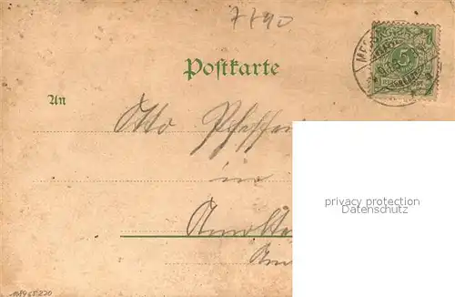 AK / Ansichtskarte Messkirch Conradin Kreutzer Denkmal Messkirch