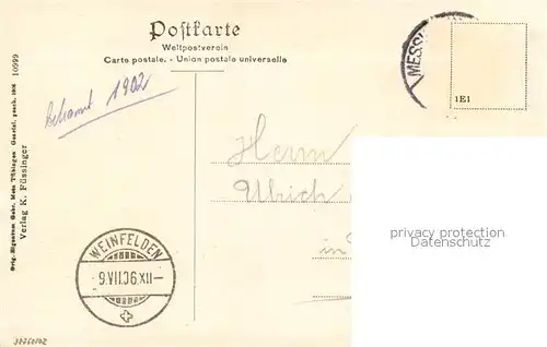 AK / Ansichtskarte Messkirch Rathaus Messkirch