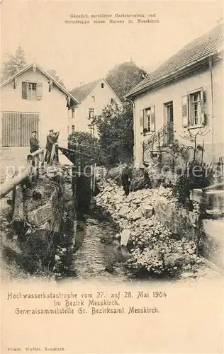 AK / Ansichtskarte Messkirch Hochwasserkatastrophe von 27 28 Mai 1904 Messkirch
