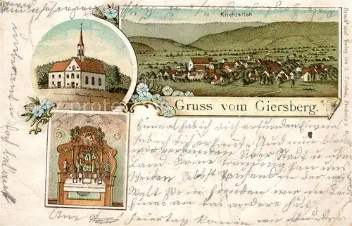 AK / Ansichtskarte Kirchzarten Giersberg  Kirchzarten