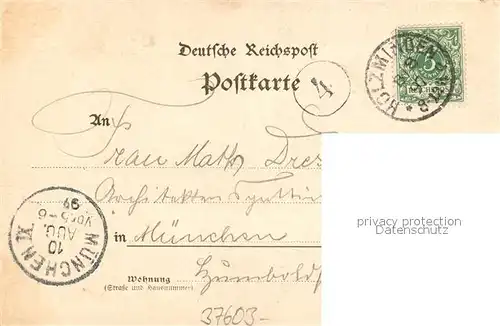 AK / Ansichtskarte Holzminden_Weser Bornemanns Garten Holzminden Weser