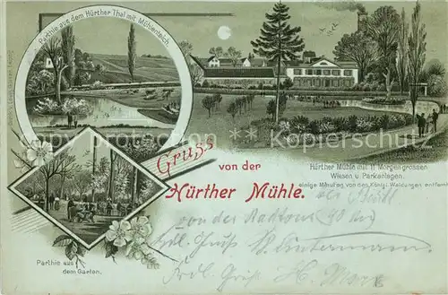 AK / Ansichtskarte Huerth_Rheinland Huerther Muehle Huerth_Rheinland