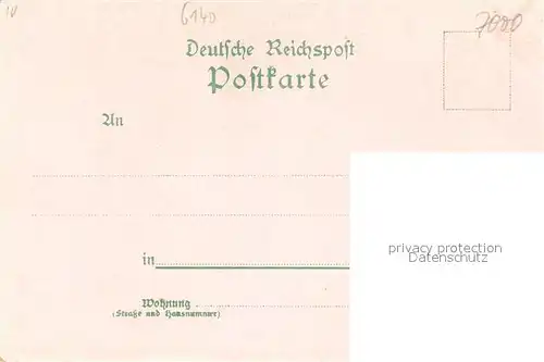 AK / Ansichtskarte Schoenberg_Stuttgart Pension Schmidt Villa Schlapp Schloss  Schoenberg_Stuttgart