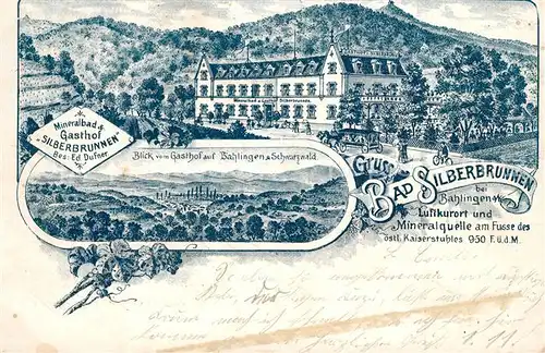 AK / Ansichtskarte Bahlingen Bad Silberbrunnen  Bahlingen
