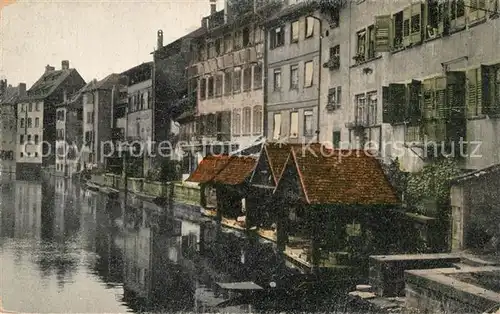 AK / Ansichtskarte Strasbourg_Alsace Alte H&#228;user Strasbourg Alsace