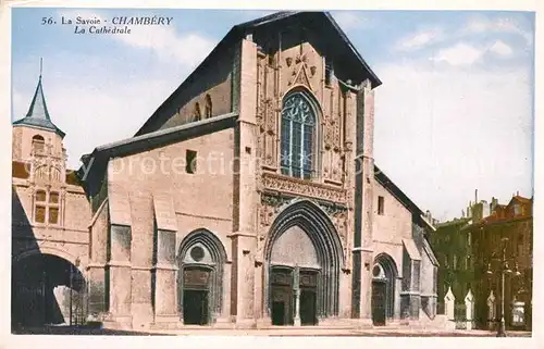 AK / Ansichtskarte Chambery_Savoie Cathedrale Chambery Savoie