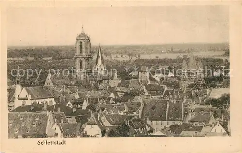 AK / Ansichtskarte Schlettstadt Panorama Schlettstadt