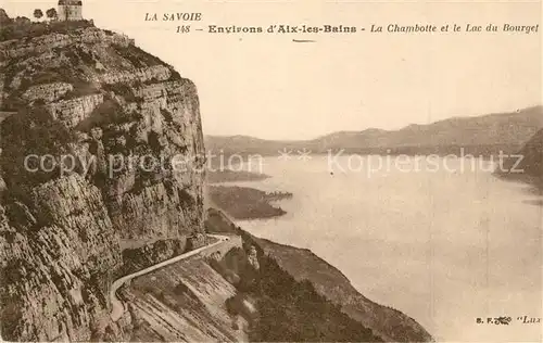 AK / Ansichtskarte Aix les Bains Chambotte Lac du Bourget Aix les Bains
