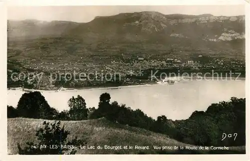 AK / Ansichtskarte Aix les Bains Lac du Bourget Revard Aix les Bains