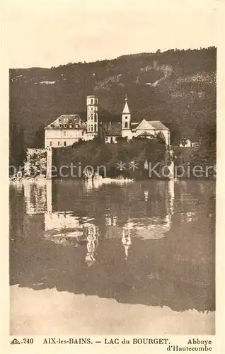 AK / Ansichtskarte Aix les Bains Lac du Bourget Aix les Bains