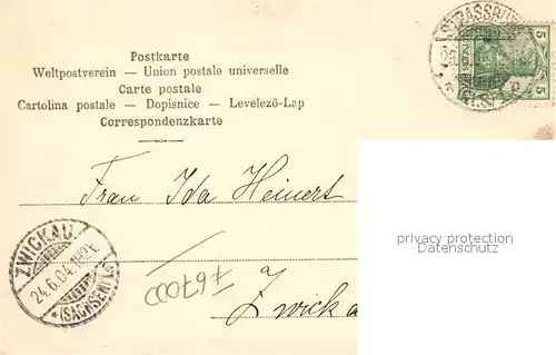 AK / Ansichtskarte Strasbourg_Alsace Storchennest Strasbourg Alsace