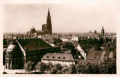 AK / Ansichtskarte Strasbourg_Alsace Panorama Strasbourg Alsace