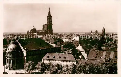 AK / Ansichtskarte Strasbourg_Alsace Panorama Strasbourg Alsace