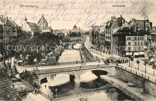 AK / Ansichtskarte Strasbourg_Alsace Panorama Strasbourg Alsace