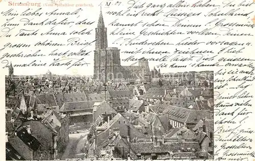 AK / Ansichtskarte Strasbourg_Alsace Cathedrale Strasbourg Alsace