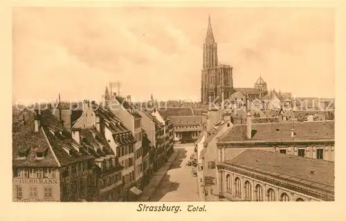 AK / Ansichtskarte Strasbourg_Alsace Panorama Strasbourg Alsace