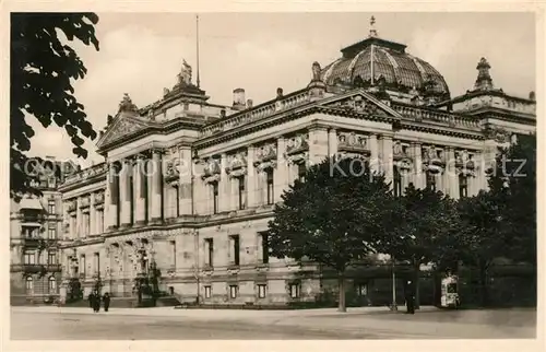 AK / Ansichtskarte Strasbourg_Alsace Bibliothek Strasbourg Alsace