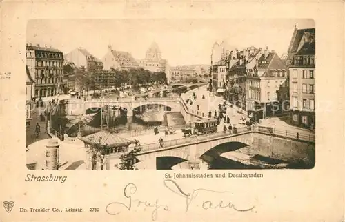 AK / Ansichtskarte Strasbourg_Alsace Johannisstaden Desaixstaden Strasbourg Alsace