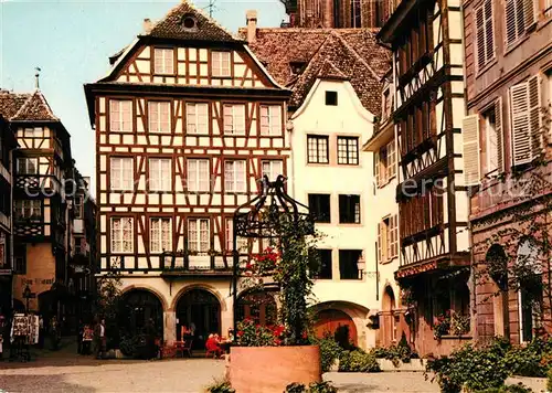 AK / Ansichtskarte Strasbourg_Alsace Place du Marche aux Cochons de Lait Strasbourg Alsace