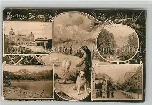 AK / Ansichtskarte Bagneres de Bigorre Casino Lac Bleu  Bagneres de Bigorre