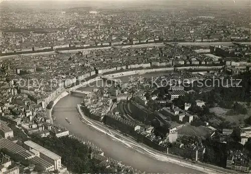 AK / Ansichtskarte Lyon_France Fliegeraufnahme  Lyon France