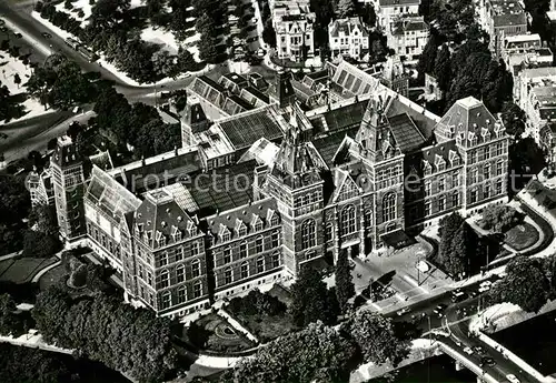 AK / Ansichtskarte Amsterdam_Niederlande Fliegeraufnahme Rijksmuseum Amsterdam_Niederlande
