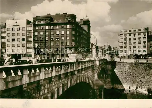 AK / Ansichtskarte Plzen_Pilsen Stalinuv most Plzen Pilsen