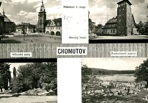 AK / Ansichtskarte Chomutov Horsky Hotel Strand  Chomutov