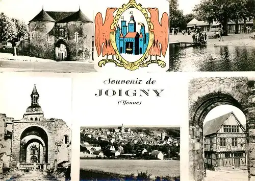 AK / Ansichtskarte Joigny_Yonne Fachwerk Ruinen Schloss Joigny Yonne