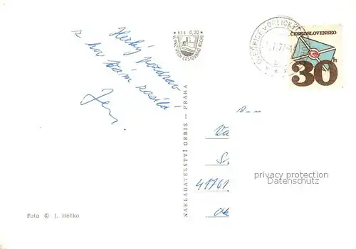 AK / Ansichtskarte Olesnice Sedlonov Olesnice