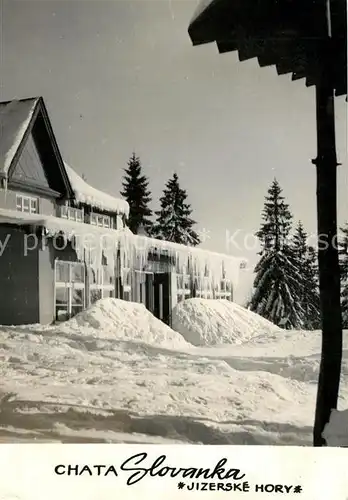 AK / Ansichtskarte Jizerske_hory Chata Slovanka Jizerske hory