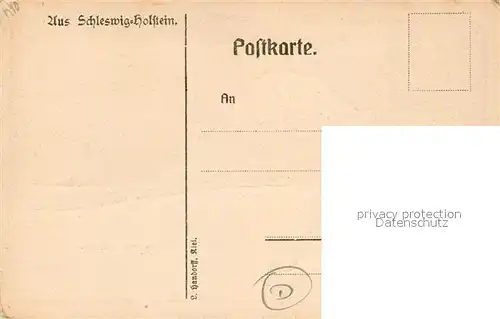 AK / Ansichtskarte Schleswig_Holstein Bauernhof K?nstlerkarte Schleswig_Holstein