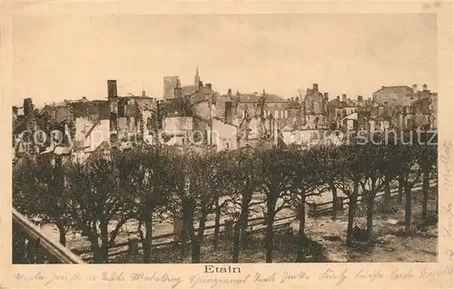 AK / Ansichtskarte Etain Panorama Etain