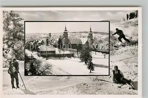 AK / Ansichtskarte Freudenstadt Winterlandschaft Freudenstadt