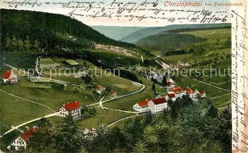 AK / Ansichtskarte Christophstal Panorama Blick ins Tal Christophstal
