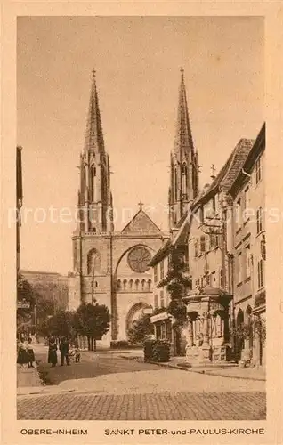 AK / Ansichtskarte Oberehnheim St Peter und Paulus Kirche Oberehnheim