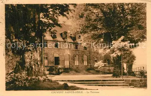 AK / Ansichtskarte Mont Ste Odile_Mont Sainte Odile Couvent Saint Odile La Terrasse Kloster Mont Ste Odile