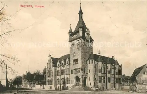 AK / Ansichtskarte Hagenau_Elsass Museum Hagenau Elsass