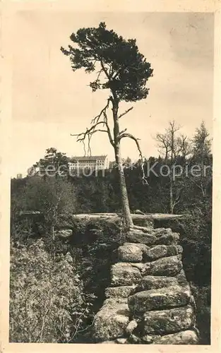 AK / Ansichtskarte Odilienberg_Mont Ste Odile_St Blick zum Kloster Odilienberg_Mont Ste Odile