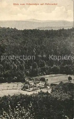 AK / Ansichtskarte Haberacker_Bas_Rhin Panorama Blick vom Ochsenstein Haberacker_Bas_Rhin