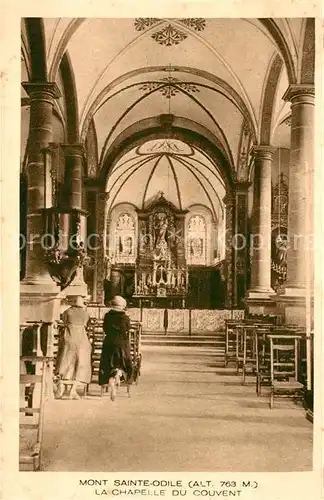 AK / Ansichtskarte Mont Ste Odile_Mont Sainte Odile La Chapelle du Couvent Mont Ste Odile